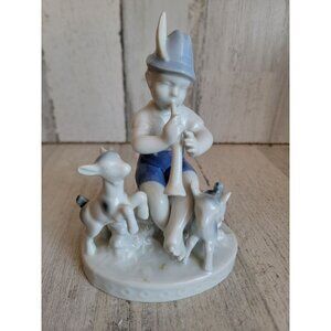 Gerold Porzellan Shepard boy vintage porcelain figure‎